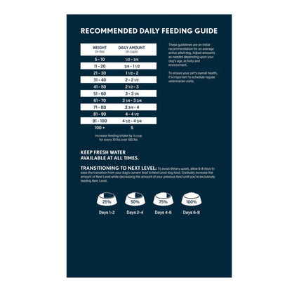 Next Level Ocean Catch Adult Dry Dog Food 40lbs