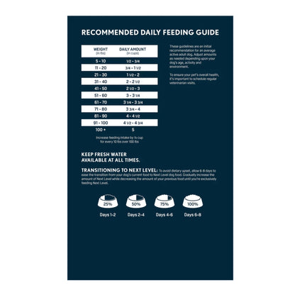 Next Level Ocean Catch Adult Dry Dog Food 4lb