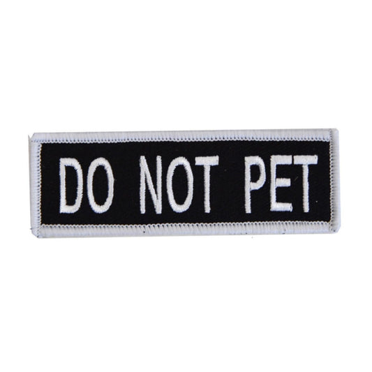 Boss Dog Tactical Harness Patch Do Not Pet, Small