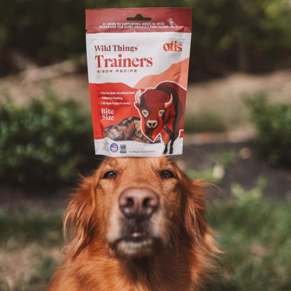 Otis Dog Wild Things Trainers Bison 4oz.