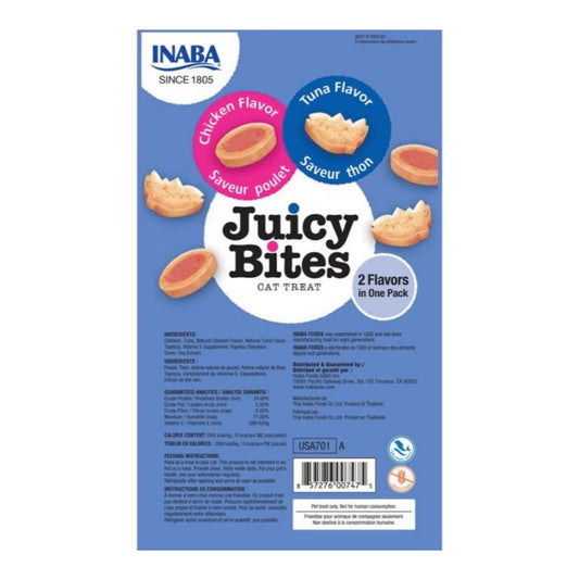 Inaba Cat Juicy Bites Scallop Crab 1.2oz. (6 Count)