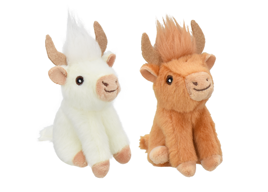 Multipet Highland Cow Cat Toy