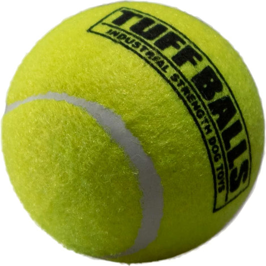 Petsport USA Tuff Ball Dog toy Yellow, 12ea/Bulk, 2.5 in