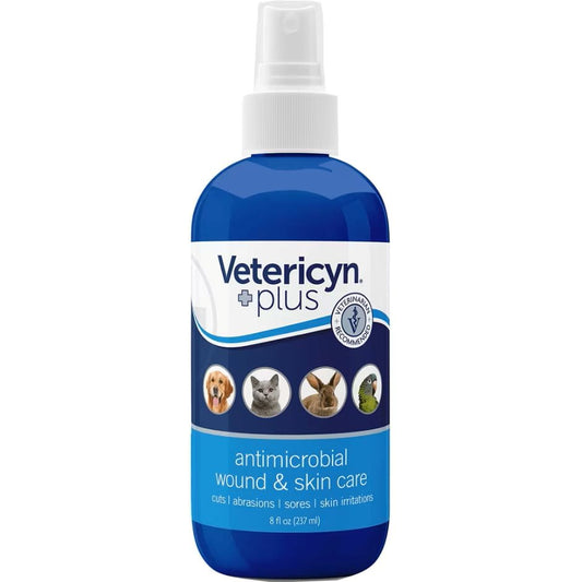 Vetericyn Plus Antimicrobial Wound & Skin Care 8oz.