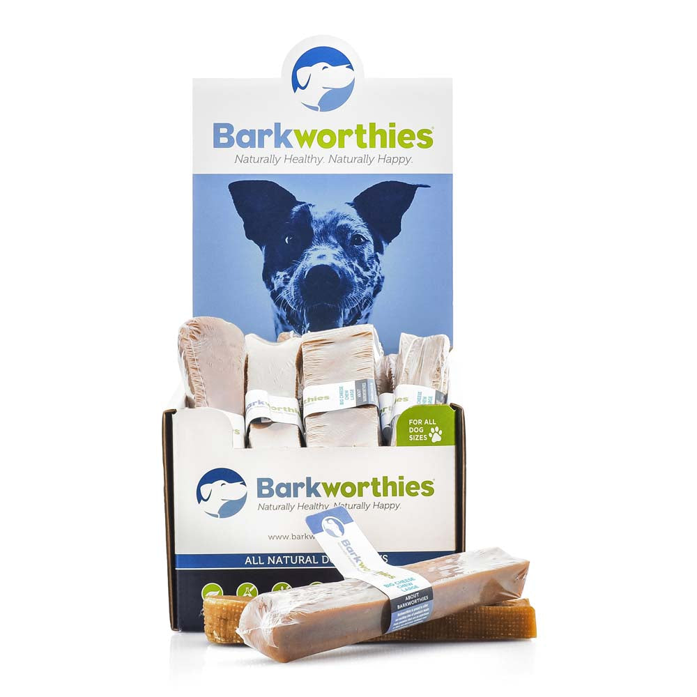 Barkworthies Big Cheese Chew 20ea/LG, 20 ct